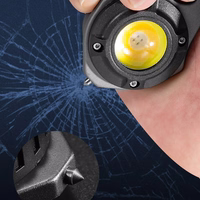 Mini lukturītis LED atslēgu piekariņš W5143 Type C ar 2 skrūvgrieža uzgaļiem oranžs