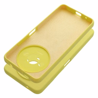 Silikona viedtālruņa apvalks 2mm XIAOMI REDMI A3 4G citrondzeltens