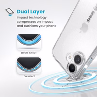 Speck Gemshell - iPhone 16 maciņš (Clear)