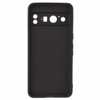 Matēts aizmugurējais viedtālruņa apvalks GOOGLE PIXEL 8 PRO melns