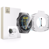 Tech-Protect Easy Set+ 2 komplekts rūdītais stikls Huawei Watch GT 5 Pro 46 mm - caurspīdīgs