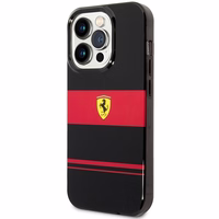 Ferrari FEHMP14LUCOK iPhone 14 Pro 6.1" melns/melns cietais apvalks IMD Combi Magsafe