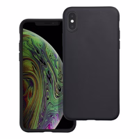 Matēts viedtālruņa apvalks IPHONE XS Max melns