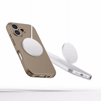 Tech-Protect Silikona MagSafe Maciņš for iPhone 16E / 17E - brūns