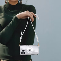 Tel Protect Strap Viedtālruņa apvalks iPhone 15 Pro balts