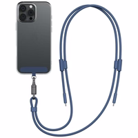 Kabelis ENERGEA Lasso Lanyard siksniņa telefonam USB-C - USB-C 1.5m 240W zils