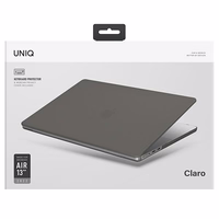 Uniq Claro viedtālruņa apvalks MacBook Air 13 (2022) - pelēks