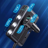 Automašīnas lādētājs JOYROOM JR-CL06, daudzu portu (melns)