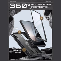 Supcase Unicorn Beetle Pro viedtālruņa apvalks Samsung Galaxy Z Fold 7 - melns