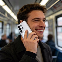 Tech-Protect MagSlim MagSafe Maciņš for Samsung Galaxy S26 Ultra - Clear Matēts