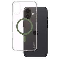CARE by PanzerGlass Flagmanis viedtālruņa apvalks iPhone 16 Plus 6.7" zaļš/zaļš Magnētiskais 1371