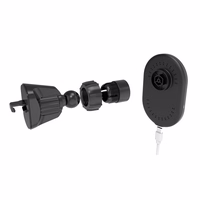 Forever MS magnētiskais turētājs automašīnas ventilācijas atverei US-K-MS ar bezvadu lādētāju