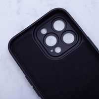 Silicon Mag maciņš for iPhone 16 Plus 6,7" melns
