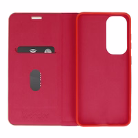 Wonder Frame Viedtālruņa apvalks Samsung Galaxy S25 Edge sarkans