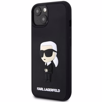 Viedtālruņa apvalks Karl Lagerfeld iPhone 14 Plus 6,7 KLHCP14M3DRKINK melns