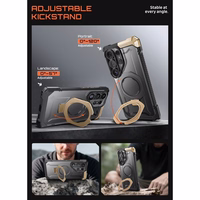 Supcase UB Grip Mag MagSafe futrālis Samsung Galaxy S26 Ultra - Melns un brūns