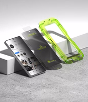 Ringke Easy Slide Privātuma Rūdīts stikls 2-Pack for Samsung Galaxy S26