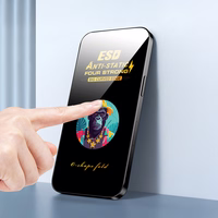 Universāls aizsargstikls 9D OneFit AI-19 6,4"