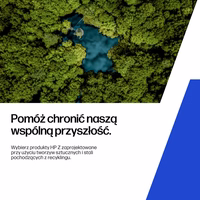 HP Z2 Tower G1i Intel Core Ultra 7 265 32GB DDR5 1TB SSD Ubuntu Linux AI darbstacija melna