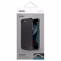 Uniq Combat viedtālruņa apvalks iPhone 7 / 8 / SE 2020 / SE 2022 - melns