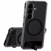 CARE by PanzerGlass Urban Explorer caurspīdīgs maciņš w. melns Qi Samsung Galaxy S26 - caurspīdīgs