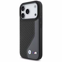BMW M Carbon Logo Magnētiskais viedtālruņa apvalks iPhone 17 Pro - grafīts