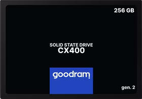Goodram CX400 gen.2 2.5" 256 GB Serial ATA III 3D TLC  NAND