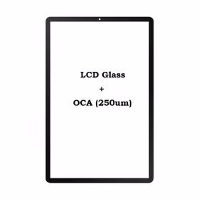 Outer Screen Glass Saderīgs ar "Pro+" Samsung T725 / T720 Tab S5e 10.5'' / glass + OCA XH 250um