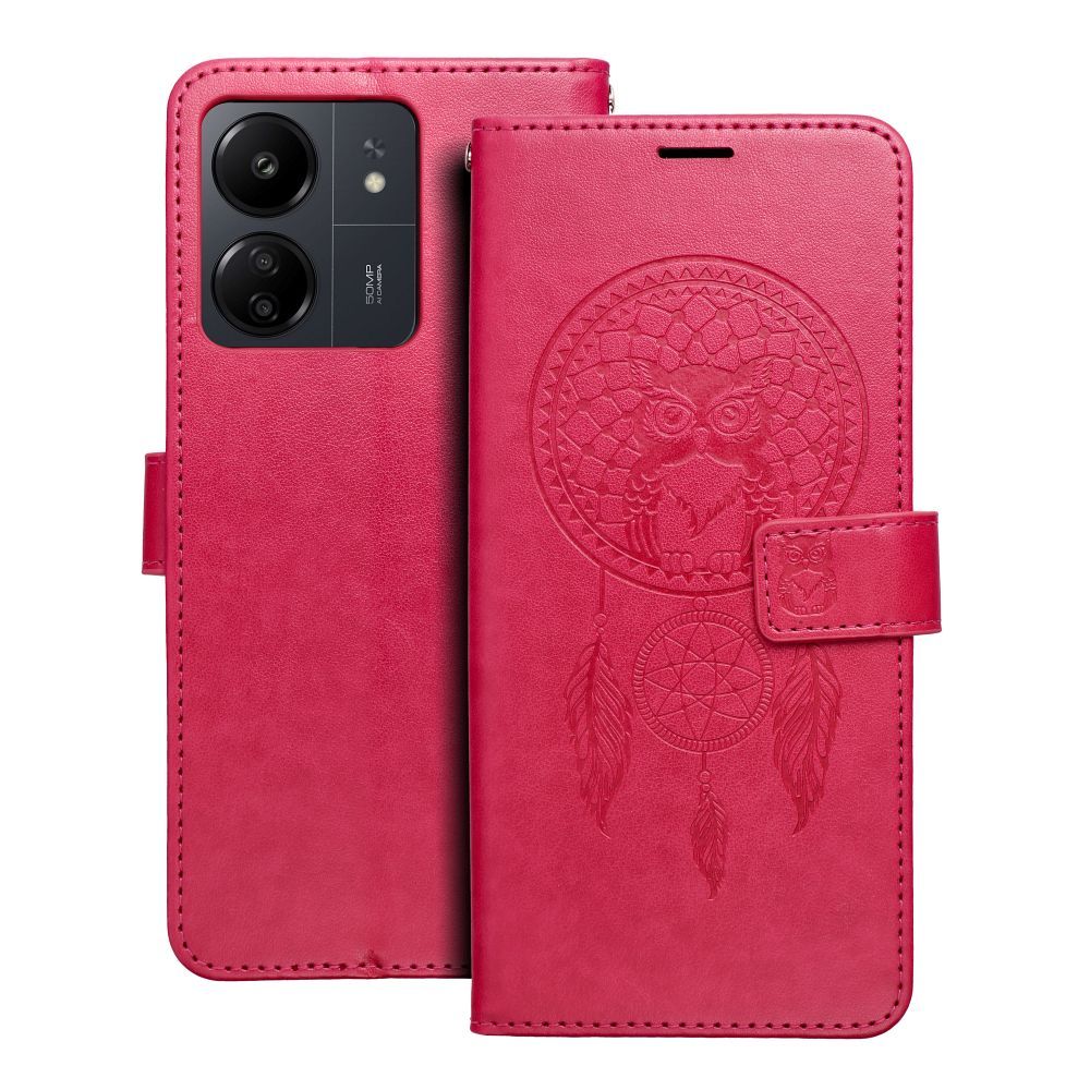 MEZZO Viedtālruņa apvalks XIAOMI Redmi 13C / POCO C65 mandala magenta