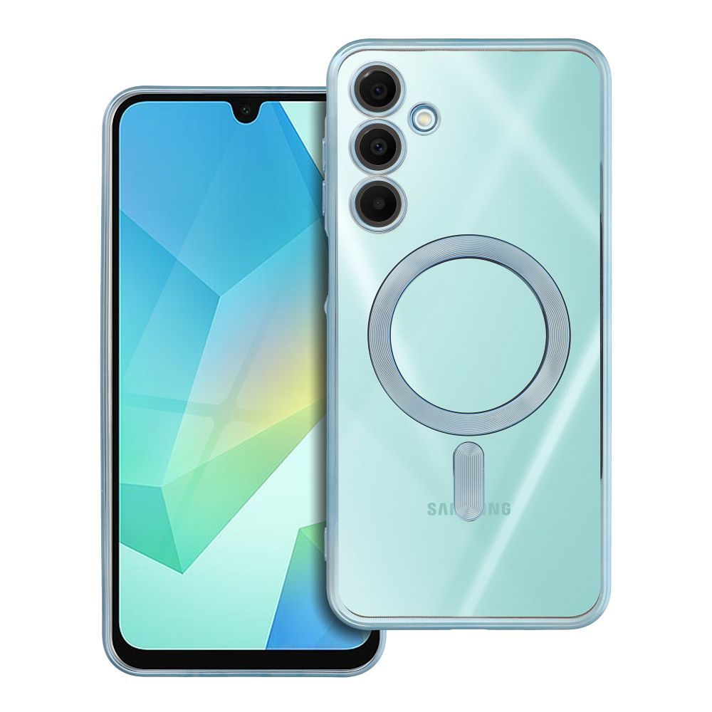 Viedtālruņa apvalks ELECTRO MAG COVER, ar MagSafe saderīgs, der SAMSUNG A16 5G / A16 4G, zilais