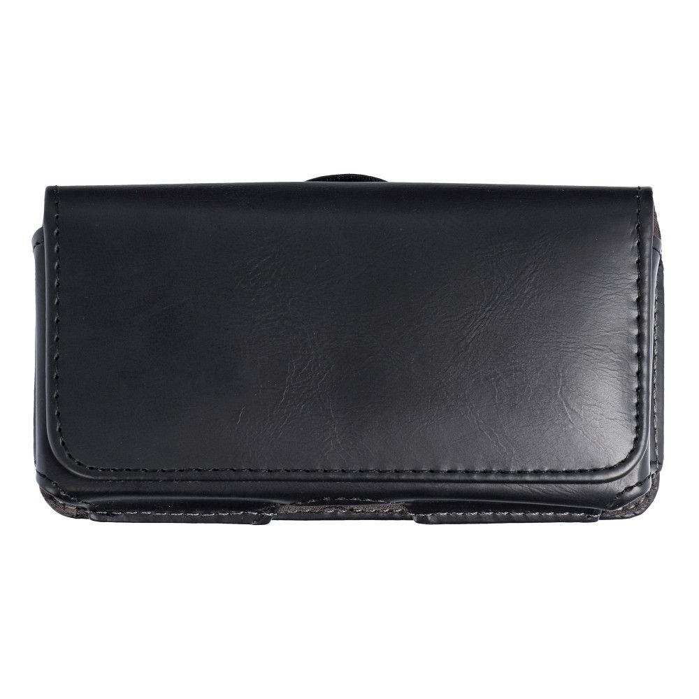 Horizontāls universāls apvalks CLASSIC 100A modelis 1 (Samsung S3/S4/A3 / Iphone 6/7/8) melns