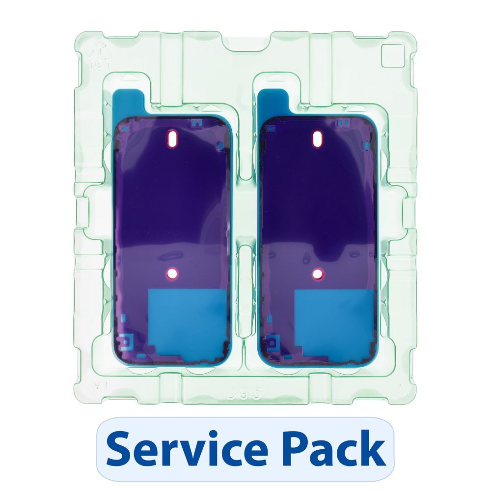 ServicePack 923-11071 Lipīgā folija aizmugures stiklam iPhone 16 Pro (kastē 30 gab.)