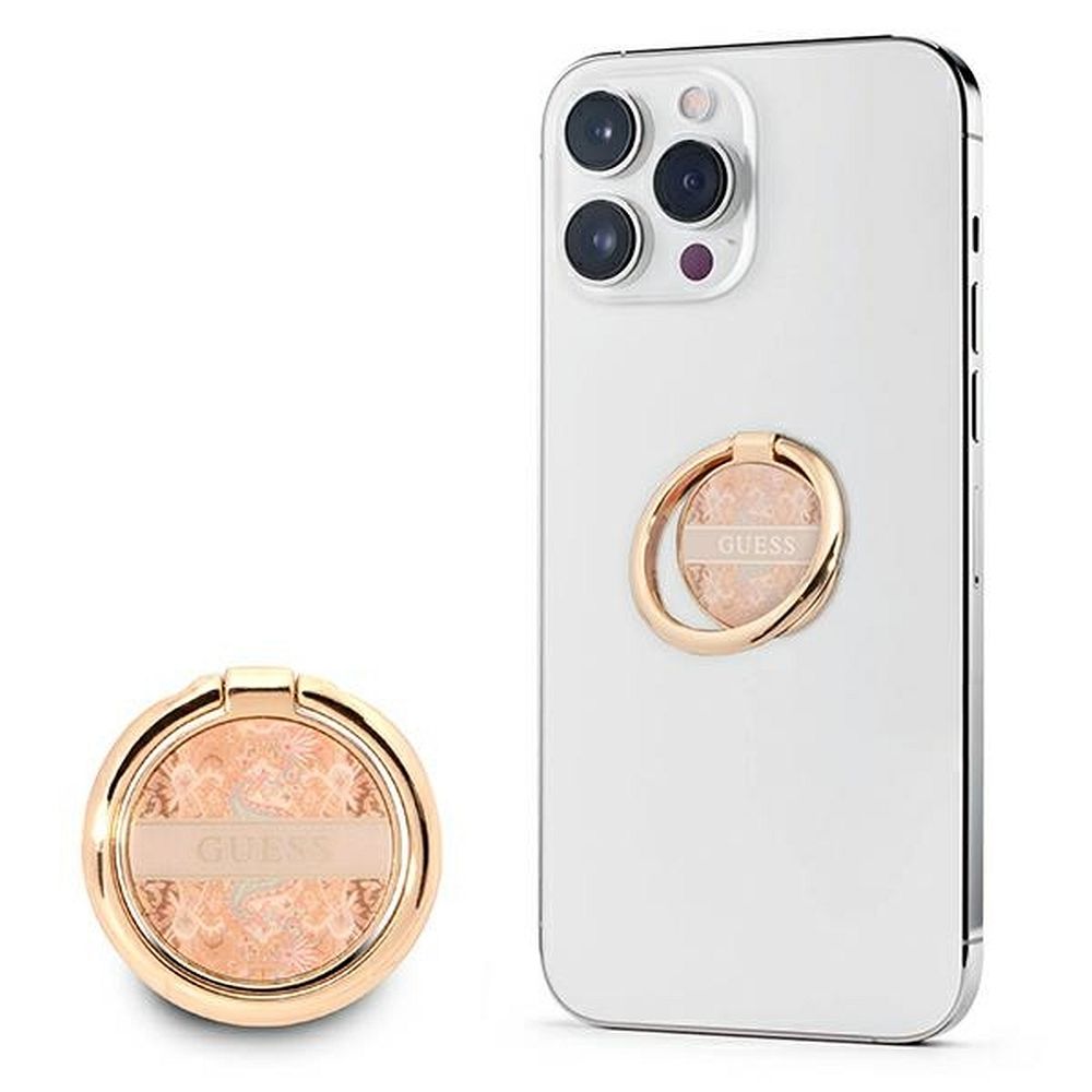 GUESS gredzenveida statīvs GURSHHFLG zelta-balts