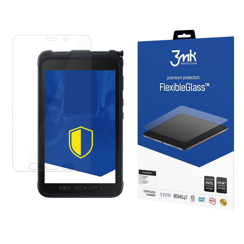 Samsung Galaxy Tab Active 3 – 3mk aizsargstikls FlexibleGlass™ 8.3''