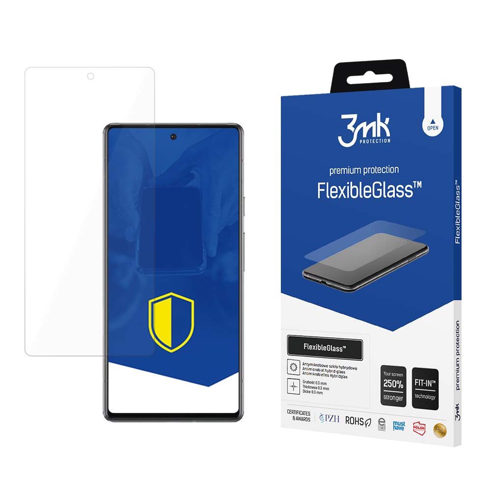 3mk FlexibleGlass™ hibrīdais stikls uz Google Pixel 6a
