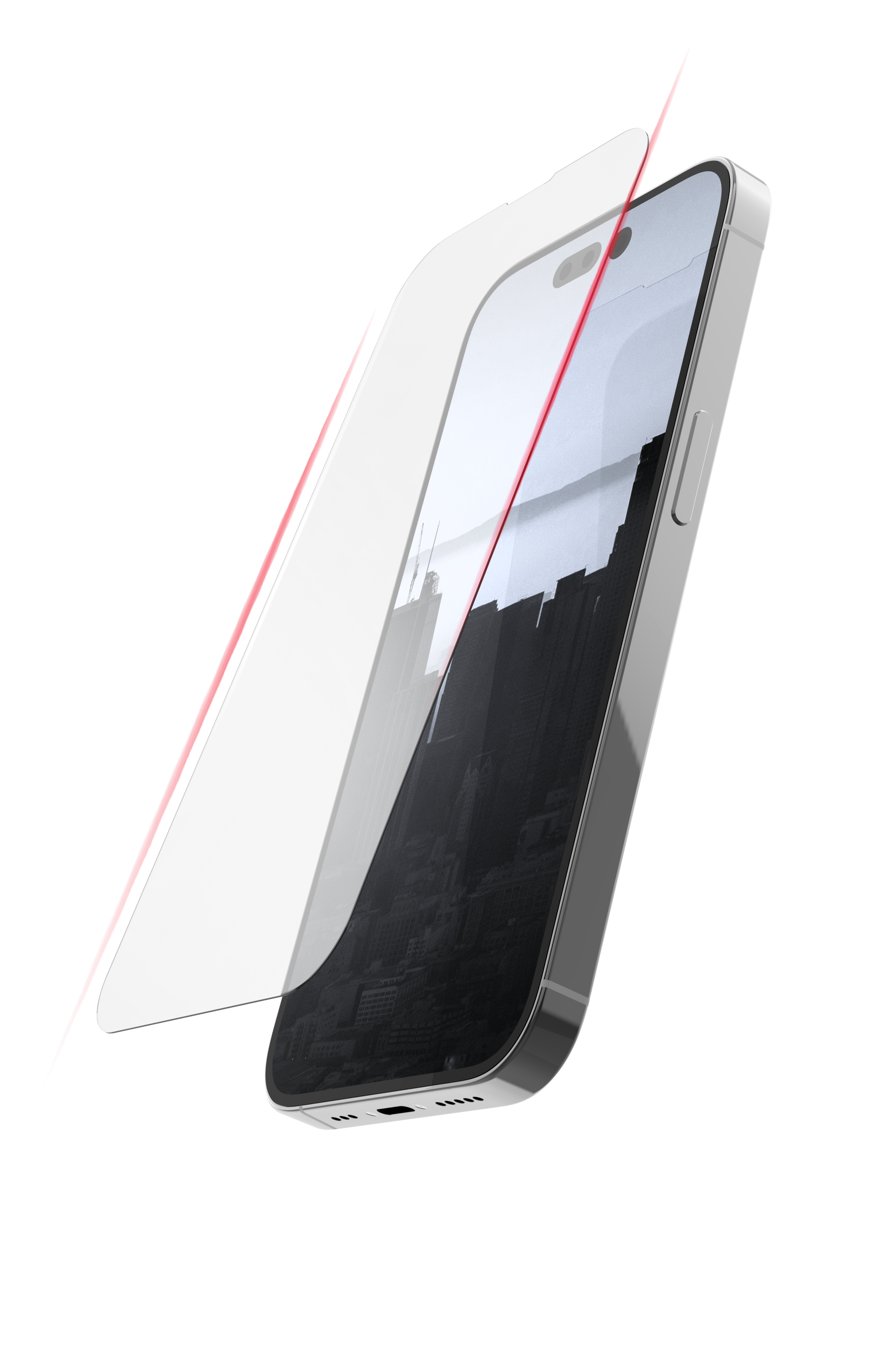 Raptic X-Doria Full Glass iPhone 14 Pro - pilna ekrāna temperētais stikls