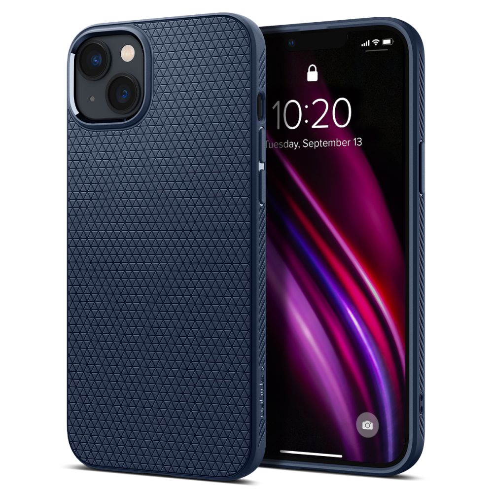 Spigen Liquid Air apvalks iPhone 14 Plus – zils