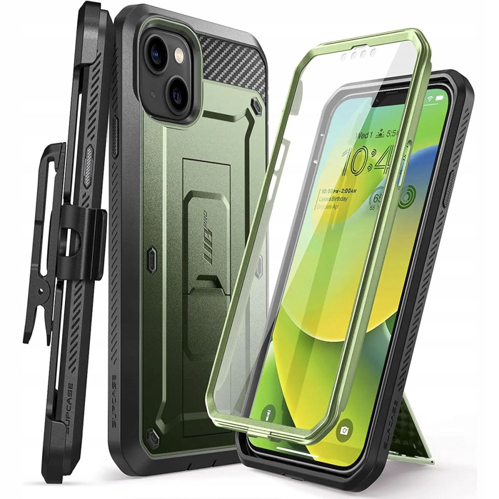 Supcase Unicorn Beetle Pro iPhone 14 Plus Apvalks - Zaļš