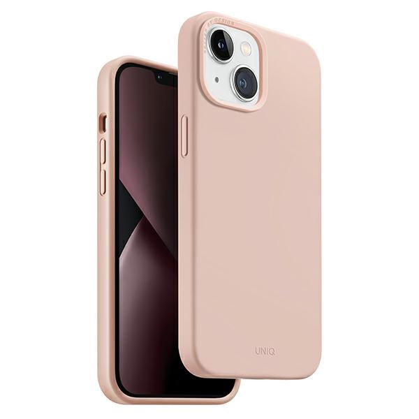 Uniq Lino viedtālruņa apvalks iPhone 14 Plus (m) - rozā