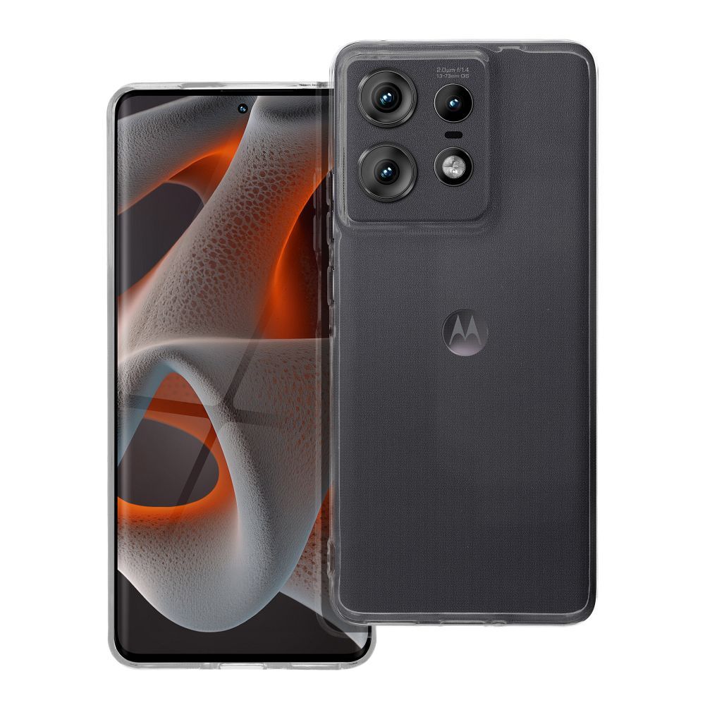 Caurspīdīgs viedtālruņa apvalks 2 mm MOTOROLA EDGE 50 Pro caurspīdīgs