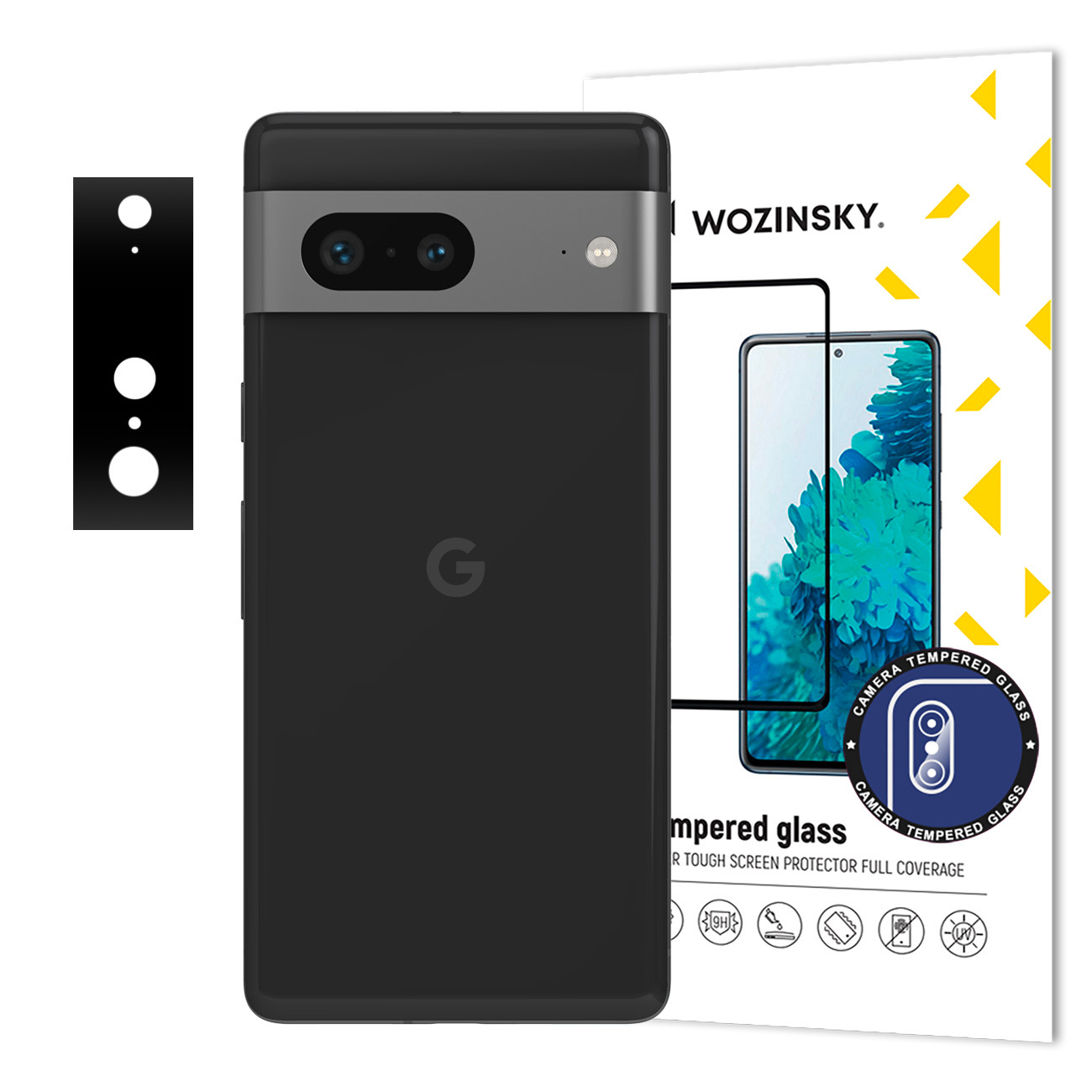 Wozinsky pilns aizsargstikls kamerai Google Pixel 7