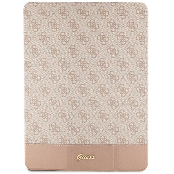 Guess 4G Stripe Allover apvalks iPad Pro 12.9" - rozā