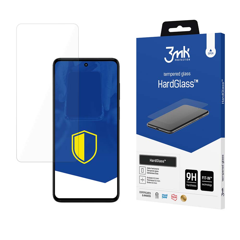 9H 3mk HardGlass™ aizsargstikls paredzēts Motorola Moto G82 5G