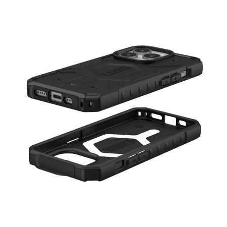 UAG Pathfinder MagSafe viedtālruņa apvalks iPhone 15 Pro - melns