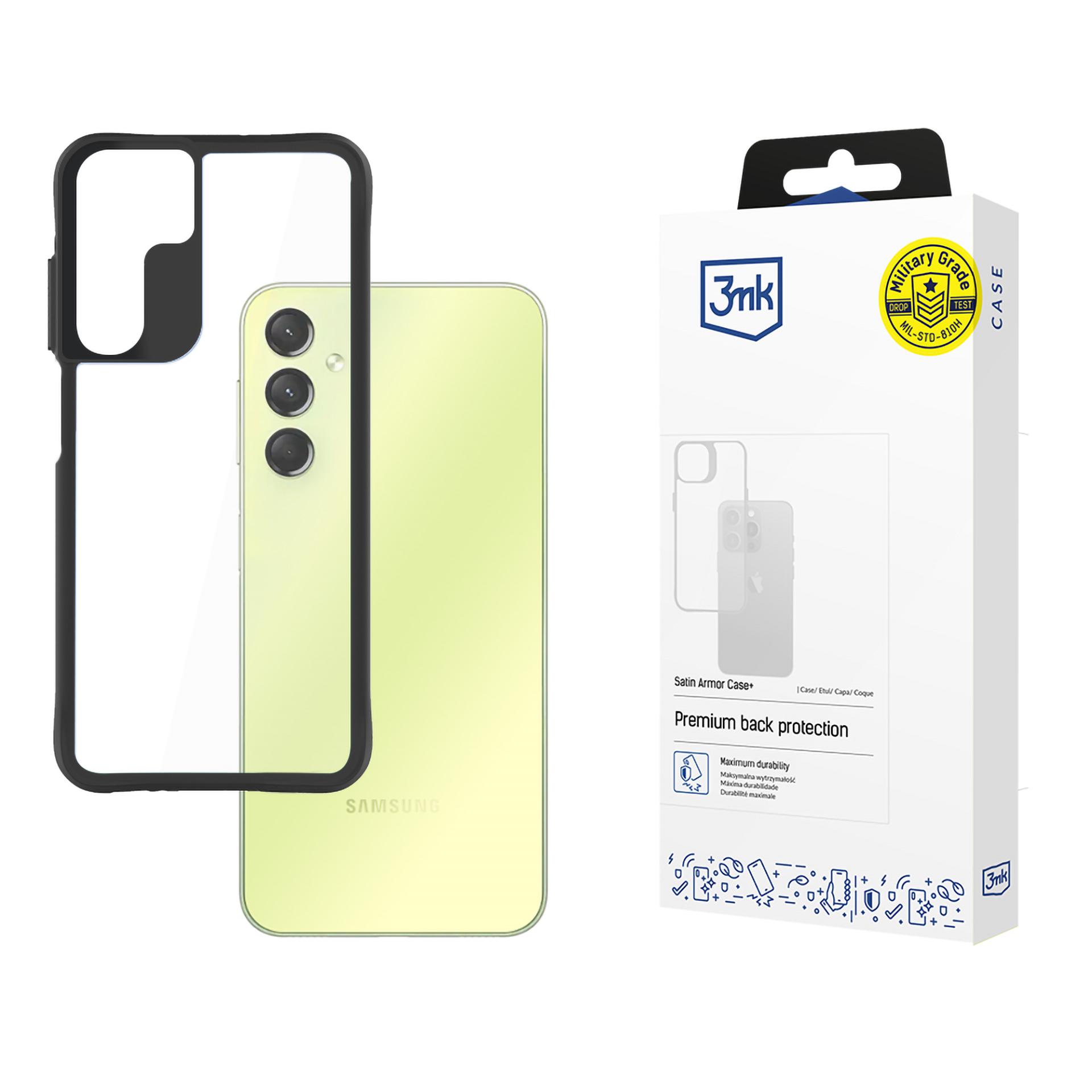 3mk Satin Armor Case+ viedtālruņa apvalks Samsung Galaxy A25 5G