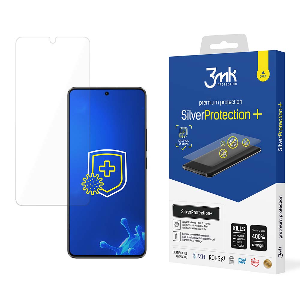 3mk SilverProtection+ aizsargplēve Xiaomi Poco X6 Pro 5G tālrunim