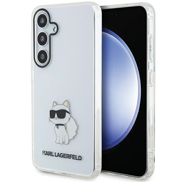 Karl Lagerfeld IML Choupette apvalks Samsung Galaxy S24 - skaidrs