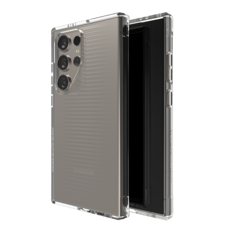 ZAGG viedtālruņa apvalks Luxe Samsung Galaxy S24 Ultra - caurspīdīgs