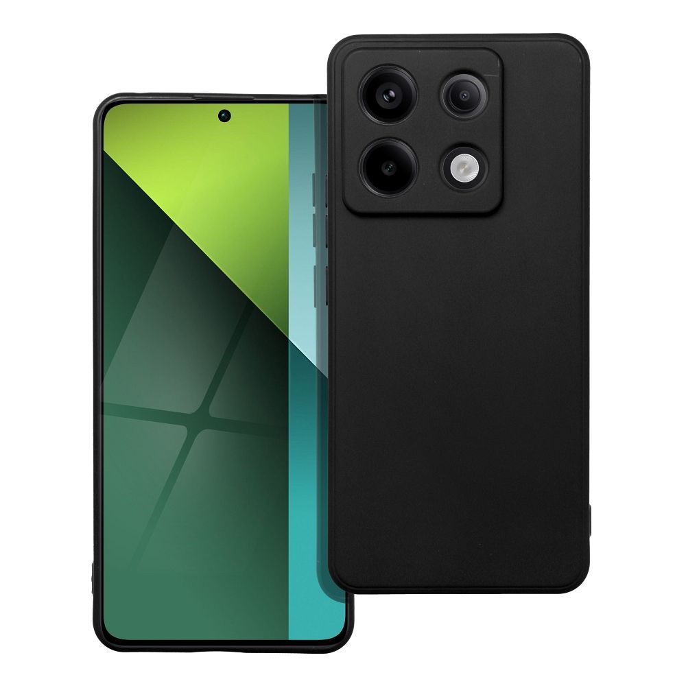 MATT viedtālruņa apvalks XIAOMI Redmi Note 13 Pro 5G melna