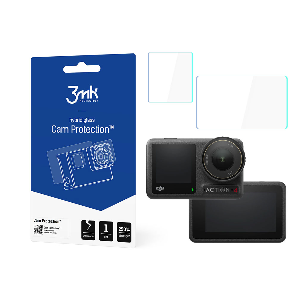 3mk Cam Protection aizsargstikls DJI Osmo Action 4